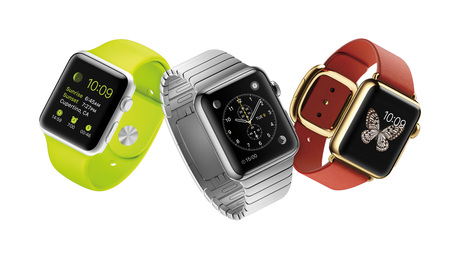 Apple unveils smart watch, large iPhone Apple unveils smart watch, large iPhone