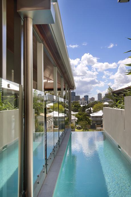 Inspirational pool and water feature