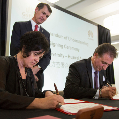 Huawei, Griffith University sign R&amp;D pact