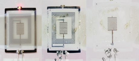 Self-destructing electronic devices