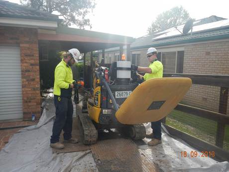 Remote control safety solution for construction applications