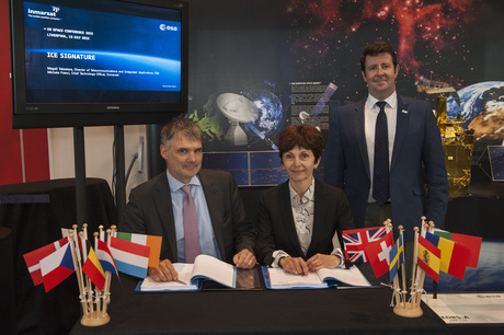 ESA and Inmarsat partner for mobile satcom research