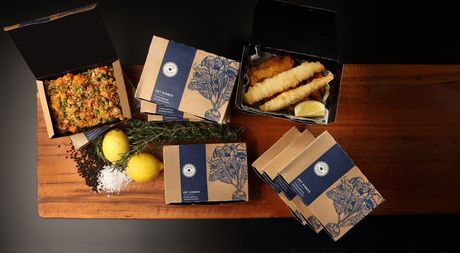 QANTAS dinner box, sustainability and print awards for Detmold QANTAS dinner box, sustainability and print awards for Detmold