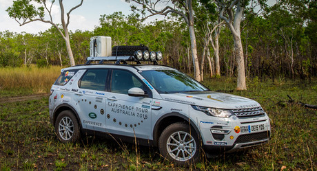 Inmarsat and Land Rover trek across Aussie Outback