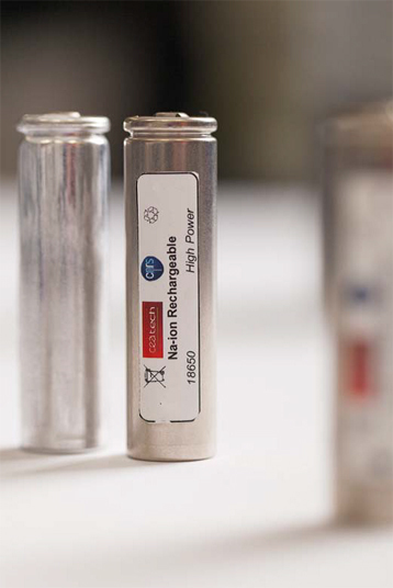 Sodium-ion battery in 18650 format