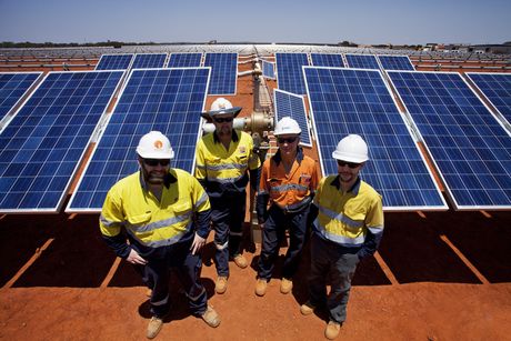 Largest renewables-mining project goes solar Largest renewables-mining project goes solar