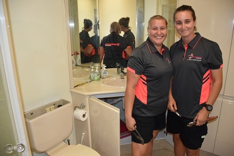 Female plumbers breaking trade stereotypes