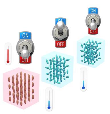 On-demand cooling for small-scale systems