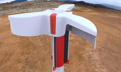 When blowing in the wind improves mine safety