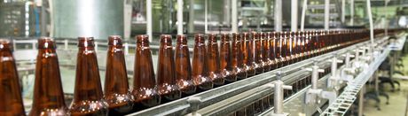 Microbial-free beer production