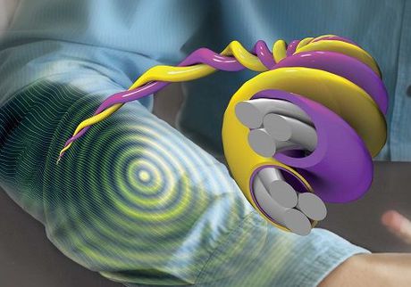 Touch-sensitive woven skin Touch-sensitive woven skin
