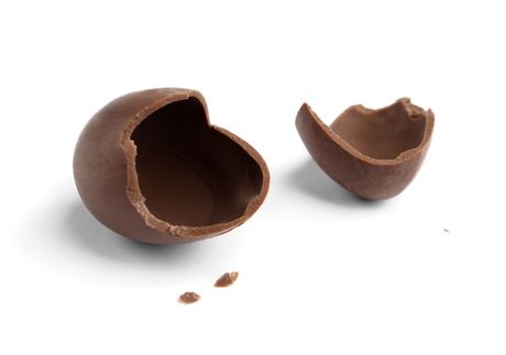 Controlling Easter egg and moulded chocolate thickness Controlling Easter egg and moulded chocolate thickness