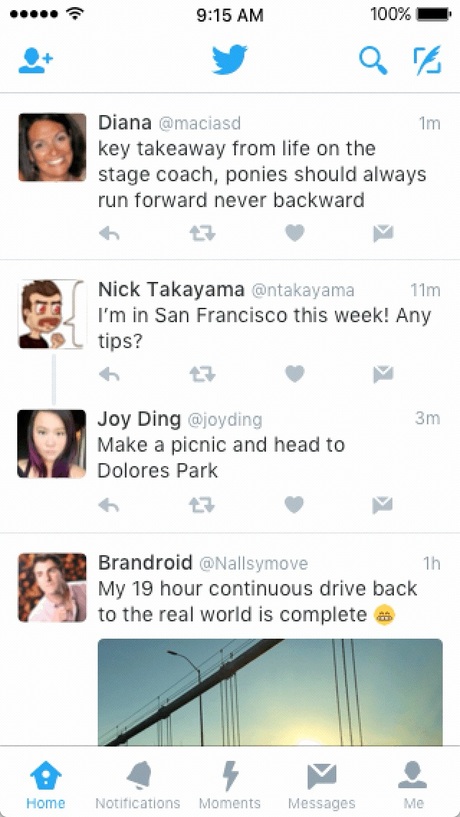 Twitter users now say more than before