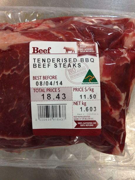 Vision inspection system at meatworks ensures compliance