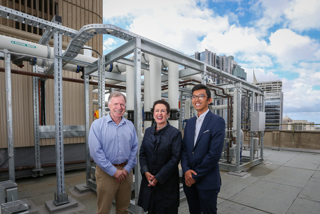 Trigeneration plant for Sydney Town Hall