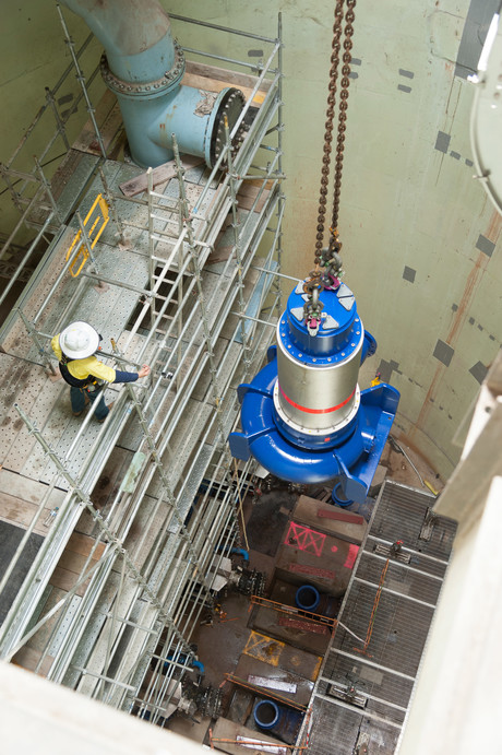 Wastewater station upgrade wins public works award