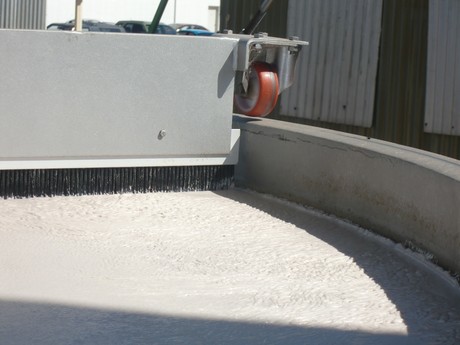 Flotation cell for fat recovery featuring at foodpro