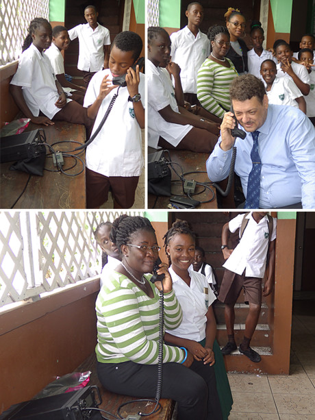 School students embrace Barrett HF radio
