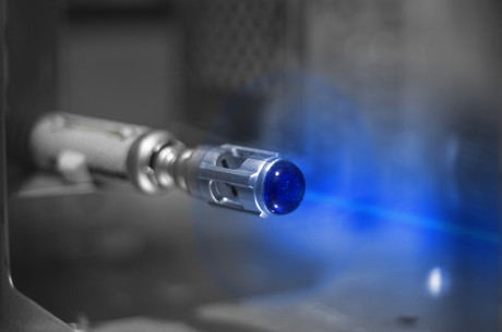Diamond-based sensor inspired by a sonic screwdriver
