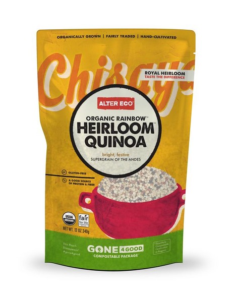 Quinoa launched in compostable pouches Quinoa launched in compostable pouches