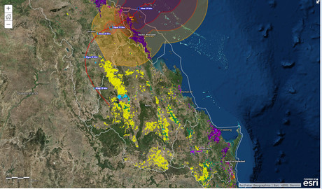 Qld&#39;s digital map to aid cyclone recovery