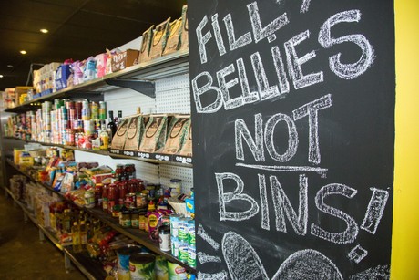 Rescued-food supermarket opens &mdash; take what you need, give if you can