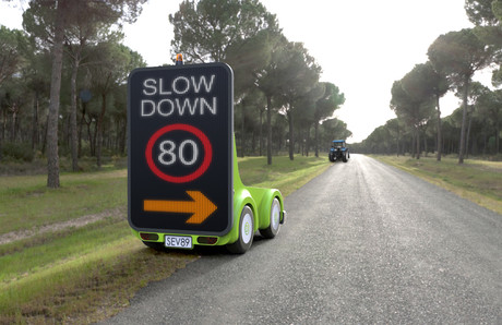 Robot rubbish collectors on show at CeBIT