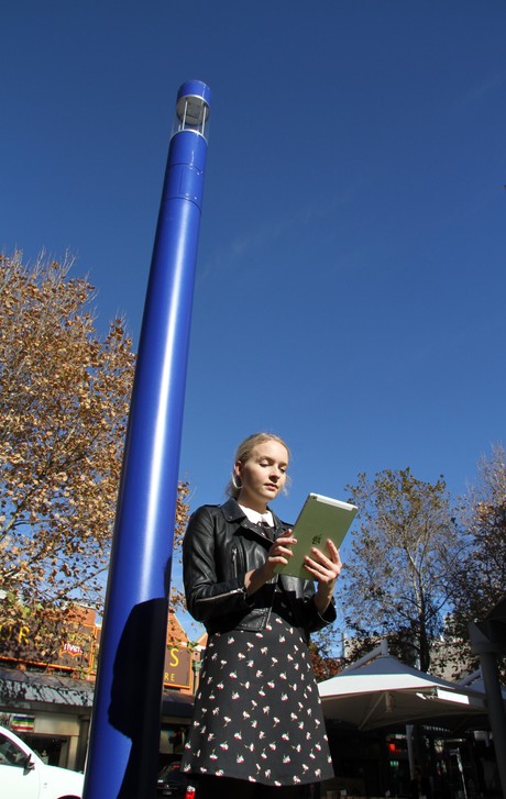 Smart poles rolled out across Newcastle
