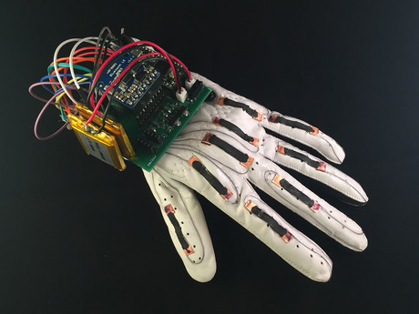 A sign of the times: smart glove translates sign language into text A sign of the times: smart glove translates sign language into text