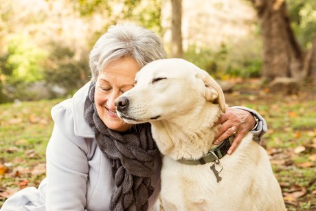 Puppy guilt trips help keep the elderly active