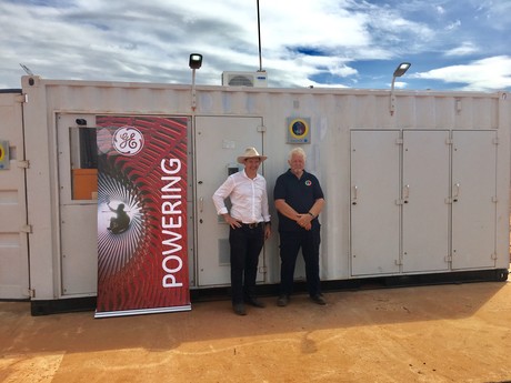 Remote mine training centre powered by hybrid energy solution