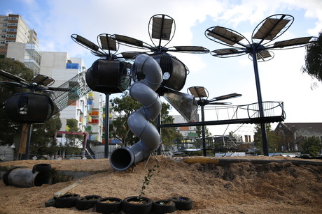 Solar power comes to adventure playground