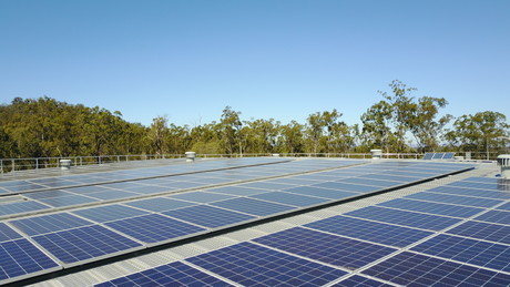 Off-grid solar solution for water disinfection