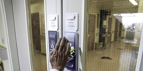 Self-disinfecting doorknobs fight microbial infection Self-disinfecting doorknobs fight microbial infection