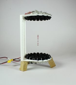 Contactless food-delivery system floats food to the mouth Contactless food-delivery system floats food to the mouth