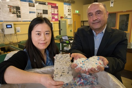 Durable concrete produced from dialysis waste