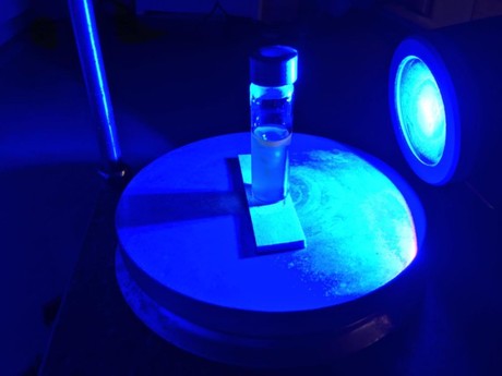 Creating radioactive molecules with photocatalysts Creating radioactive molecules with photocatalysts