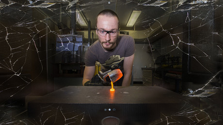 Glass study could lead to shatterproof mobile phone screens