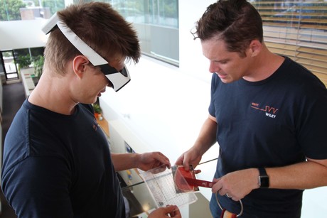 Using augmented reality to improve meat grading Using augmented reality to improve meat grading