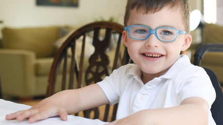 Brisbane boy seeks help for swallowing disorder