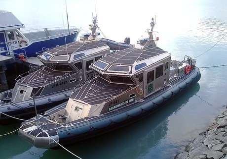 Chilean surveillance boats installed with Barrett HF