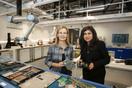 UNSW opens e-waste microfactory UNSW opens e-waste microfactory