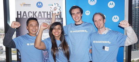 Swinburne team wins Motorola Hackathon