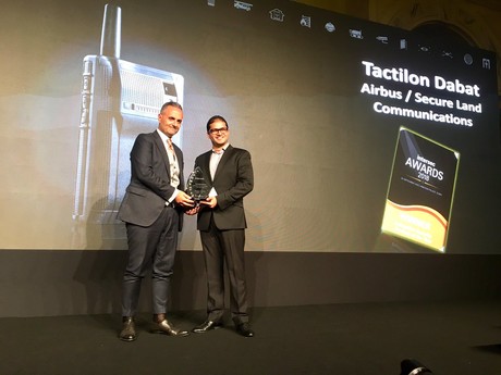 Airbus Tactilon Dabat awarded for innovative security Airbus Tactilon Dabat awarded for innovative security
