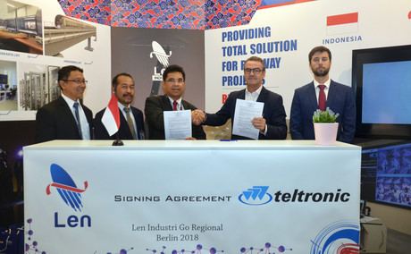 PT LEN and Teltronic form agreement