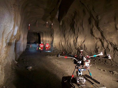 Robot and drone technology could improve safety underground