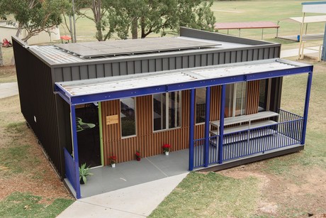 Climate-controlled classroom powered entirely by renewables