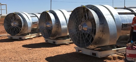 Australian company improves secondary mine ventilation Australian company improves secondary mine ventilation
