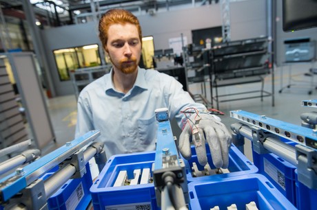 Smart glove made from a sensory film Smart glove made from a sensory film
