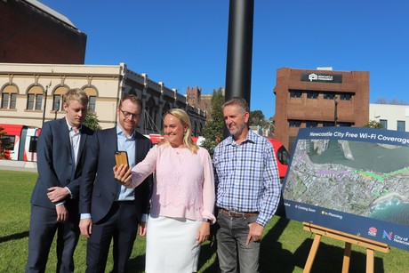 Newcastle becomes latest city to provide free public Wi-Fi